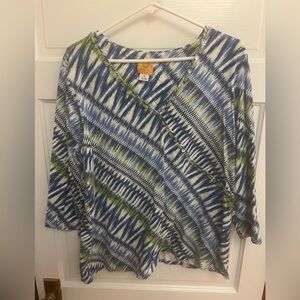 Ruby Rd. 3/4 length sleeve top